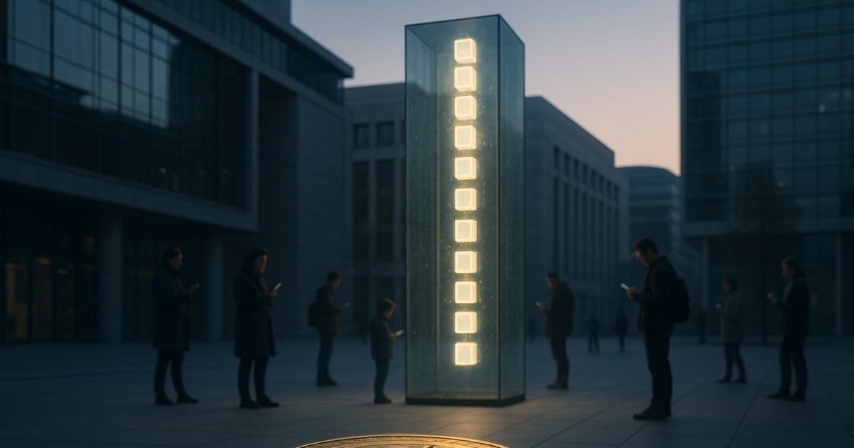 Cryptocurrency, or a Public Utility?